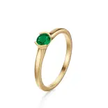 Pierścionek zaręczynowy z szmaragdem AJPZ_089